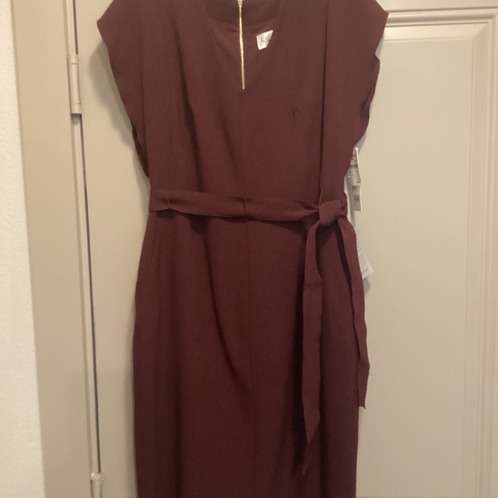 Eliza J Ruffle Sleeve Sheath Dress, size 10 - Picture 11 of 11